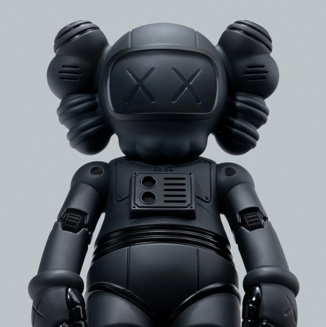 Passing through open edition black by Kaws - Dope! Gallery